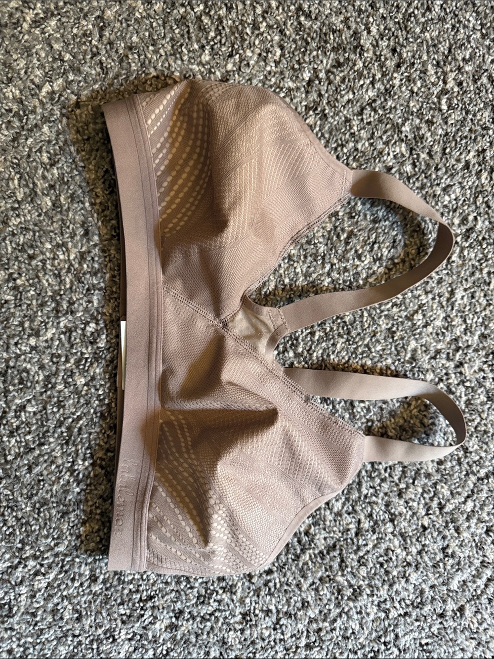 lululemon athletica Nude/Taupe Wireless Light Support Bra